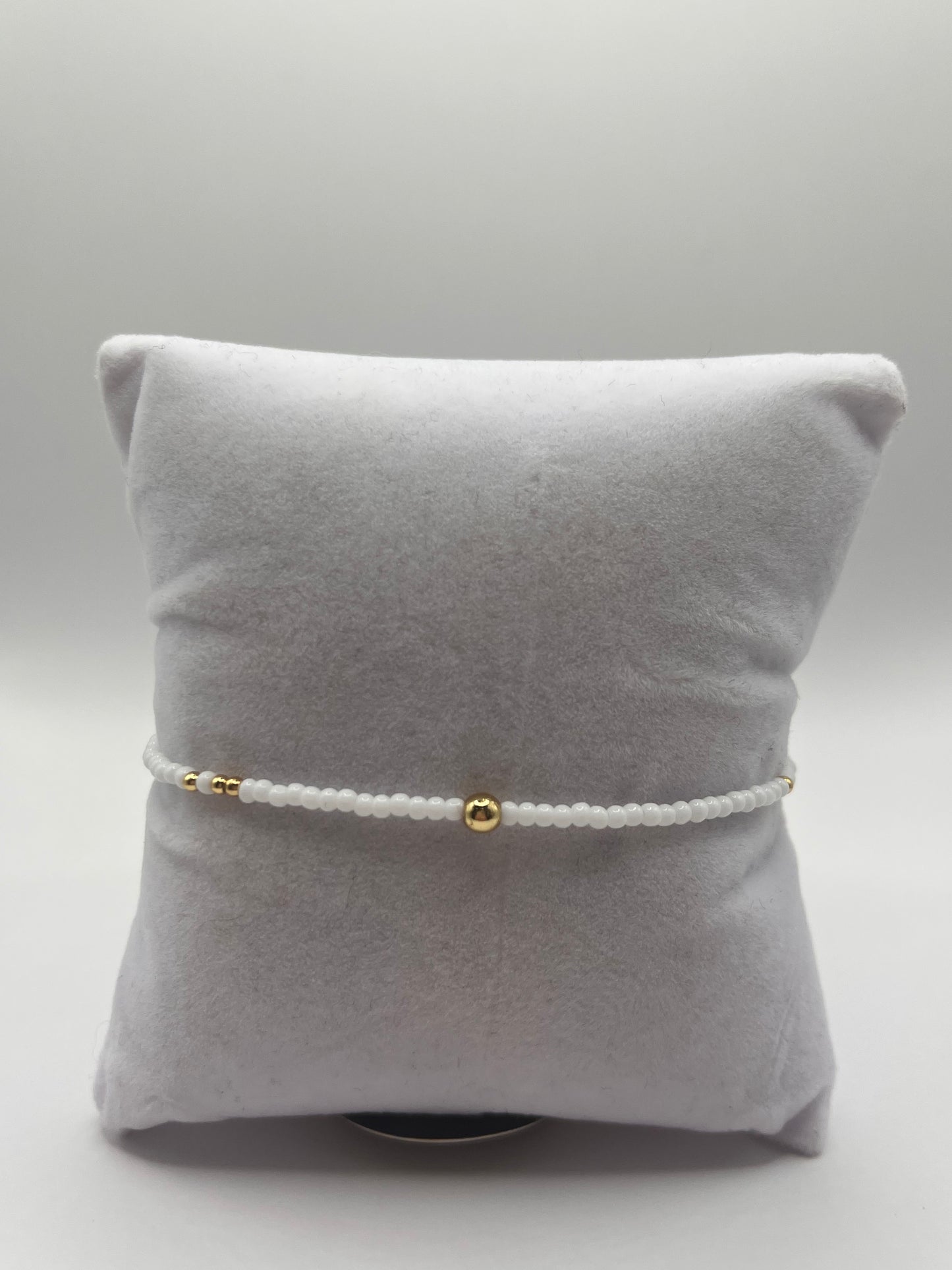The Solid Series - White Bracelet