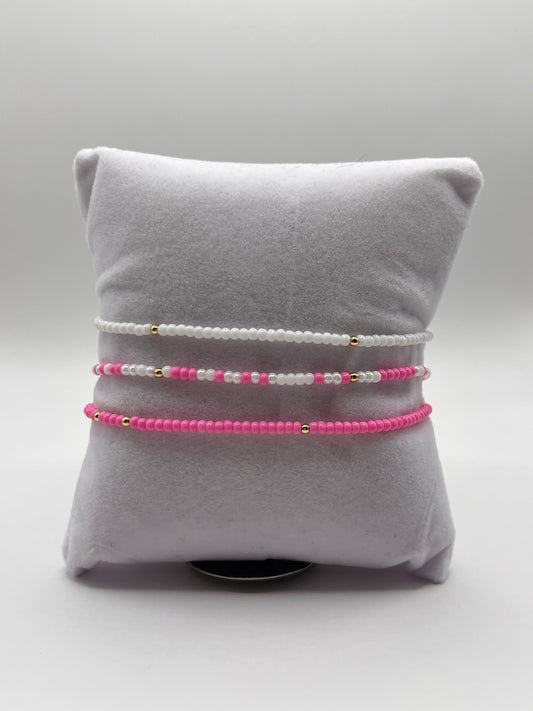 Pink Heart Bracelet Bundle