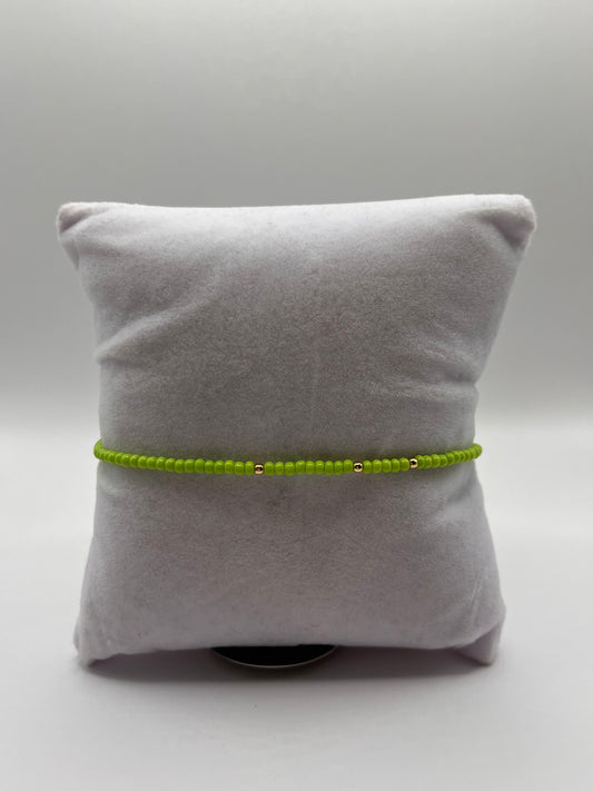 The Solid Series - Lime Green Bracelet